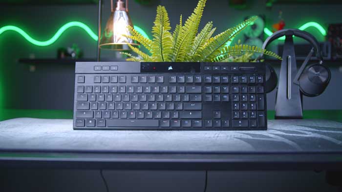 Corsair K100 Air Wireless Wide Whole Keyboard