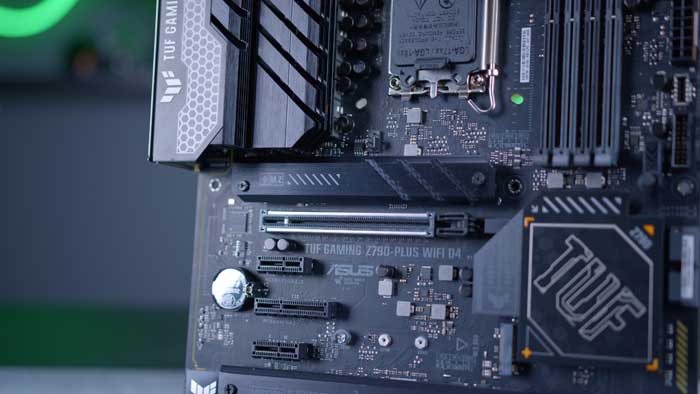 PCHH TUF Gaming Motherboard PCI-E Slot